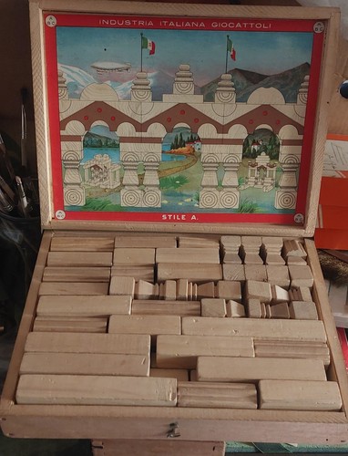 Gioco didattico legno anni - legno,