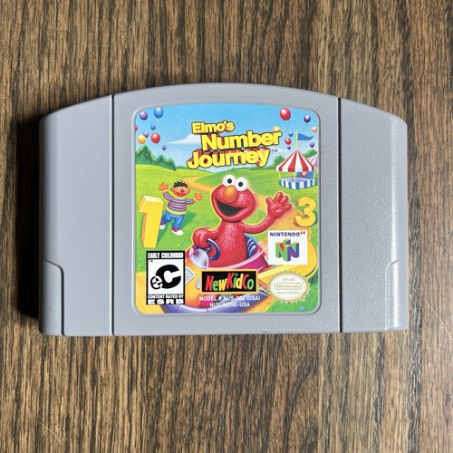 Elmos number journey nintendo - number,