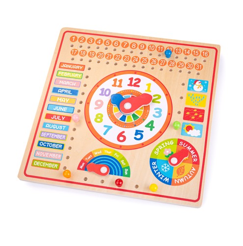 Bigjigs toys calendario - bigjigs,