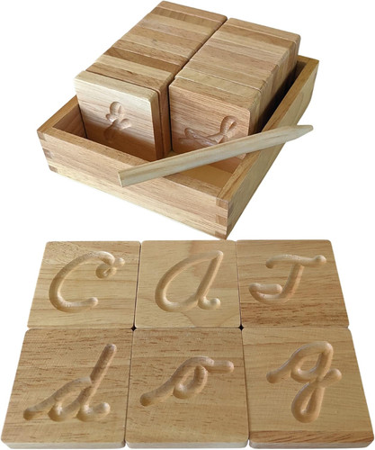 Alfabeto montessori corsivo - alfabeto,