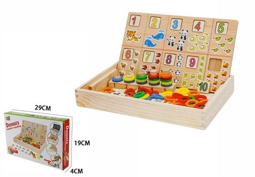 Gioco legno numeri - x,