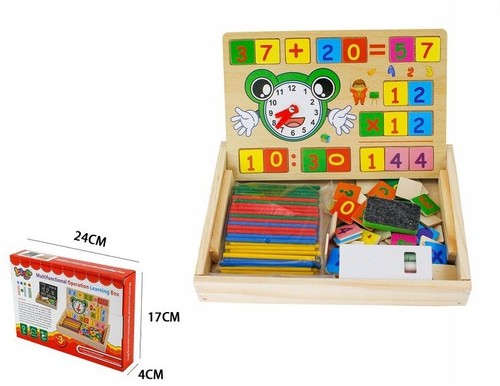 Gioco legno numeri - numeri, tasselli