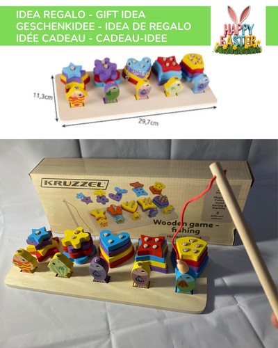 Gioco didattico montessori - gioco, 5