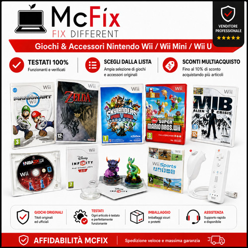 Nintendo wii giochi - nintendo, ed